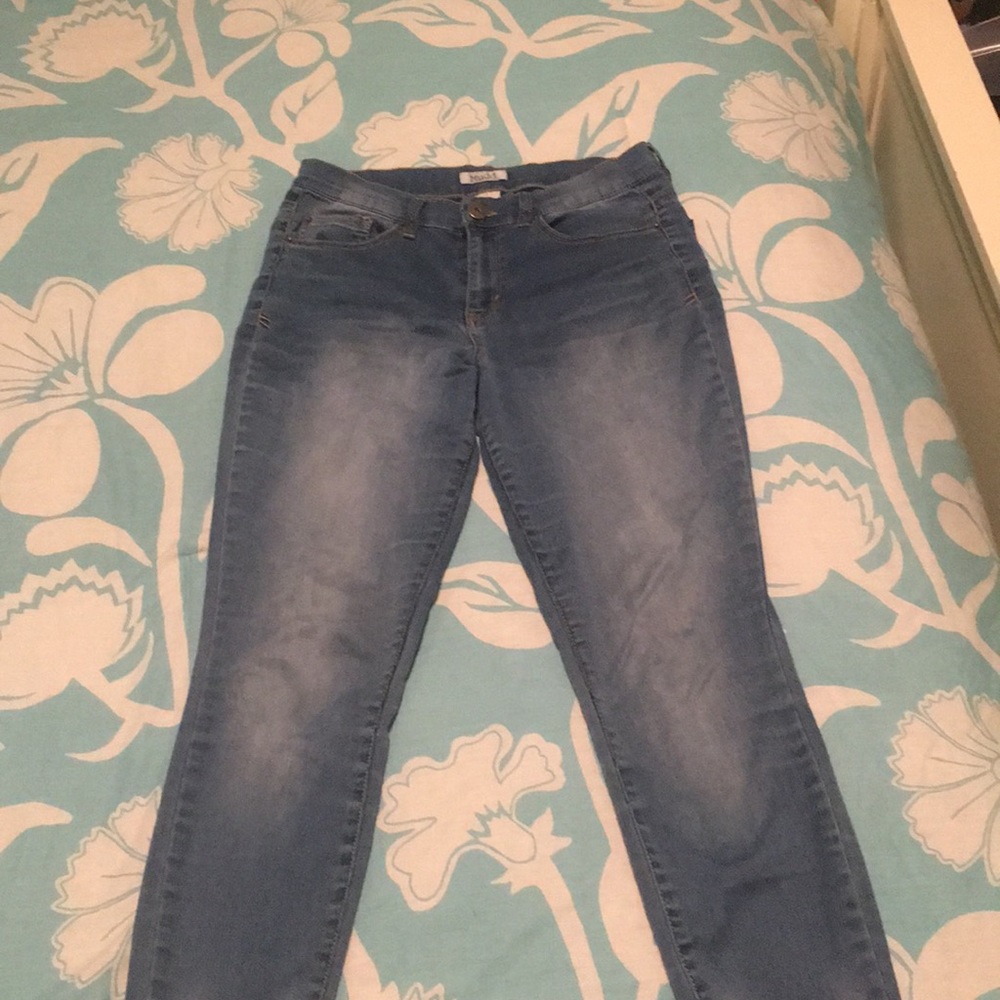 Light blue skinny jeans (Mudd)